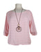 Bluse Kurz mit Kette